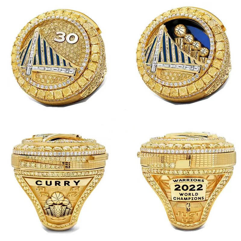 2022 NBA Golden State Warriors Championship Replica Ring