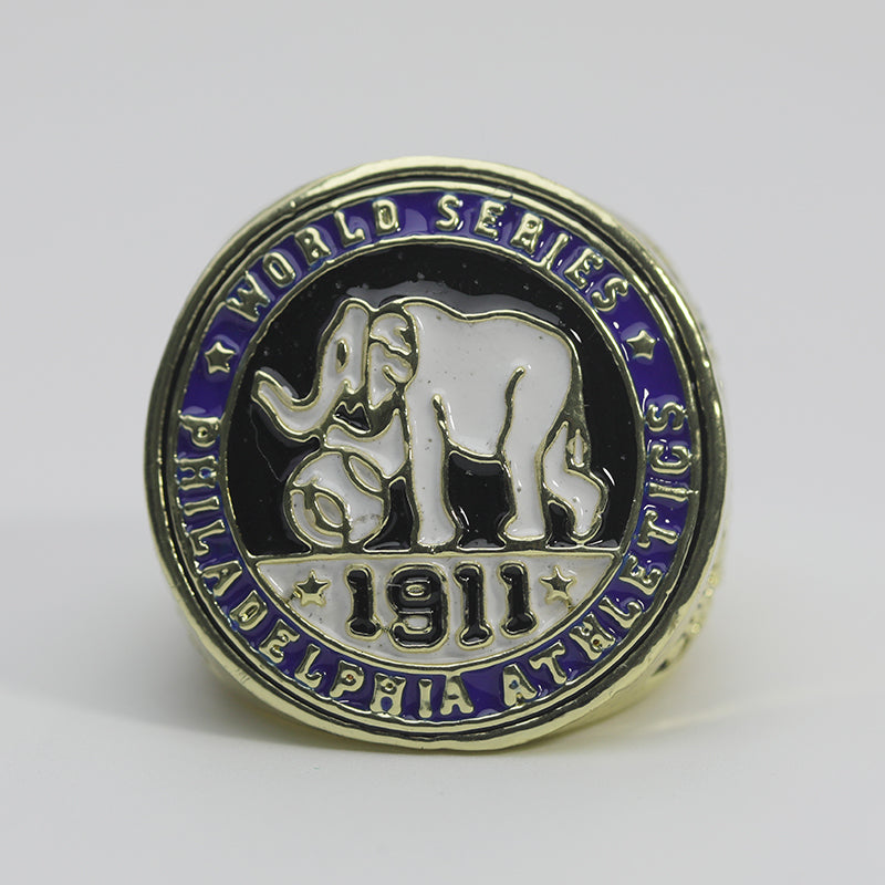 1911 MLB Adelphia Athletics Championship Replica Ring