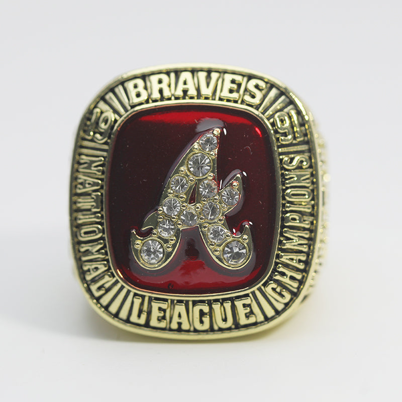 1991 MLB Atlanta Braves Championship Replica Ring