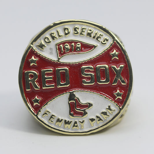 1918 MLB Boston Red Sox Championship Replica Ring