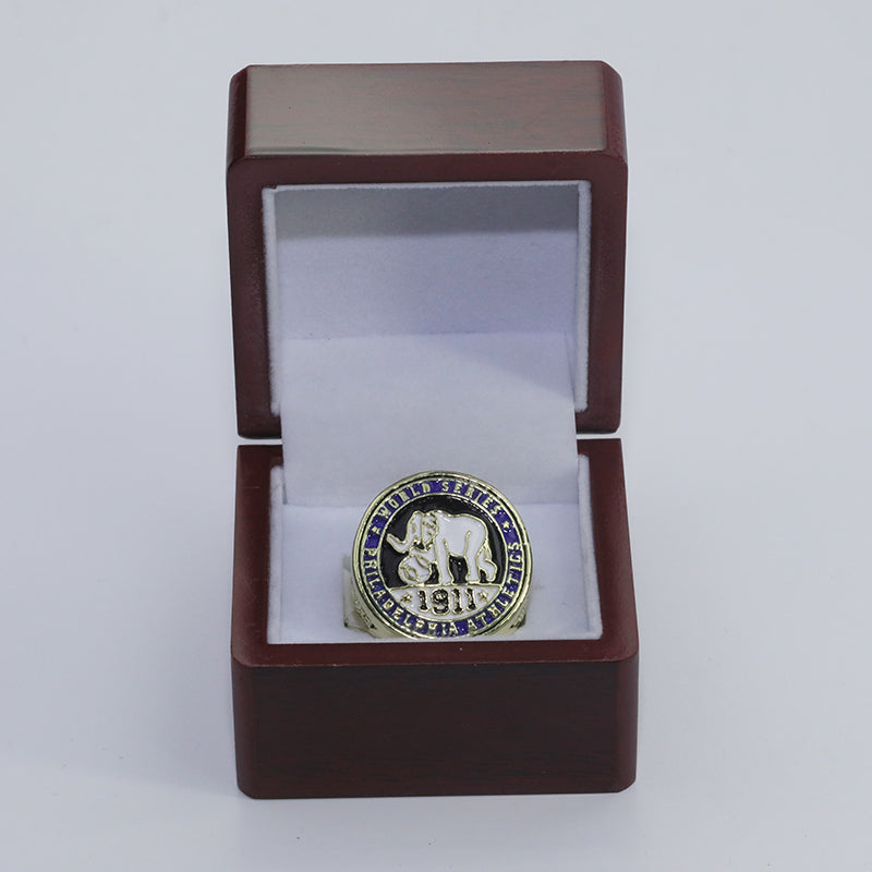 1911 MLB Adelphia Athletics Championship Replica Ring