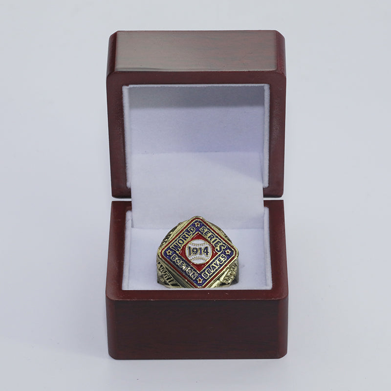 1914 MLB Boston Braves Championship Replica Ring