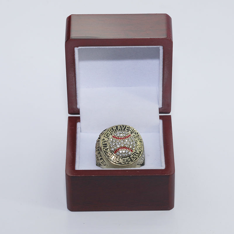 1992 MLB Atlanta Braves Championship Replica Ring