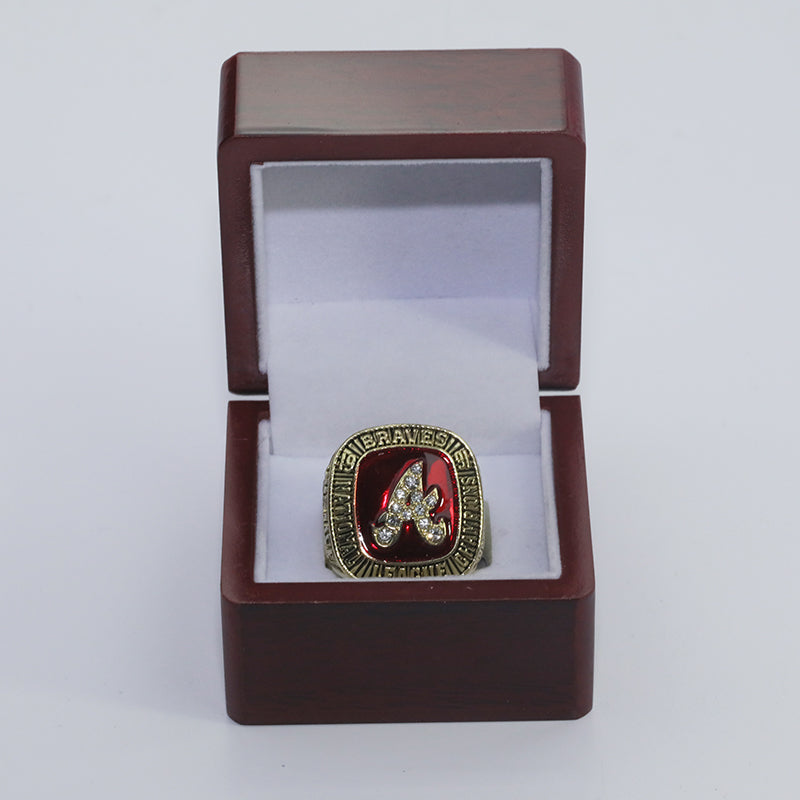 1991 MLB Atlanta Braves Championship Replica Ring