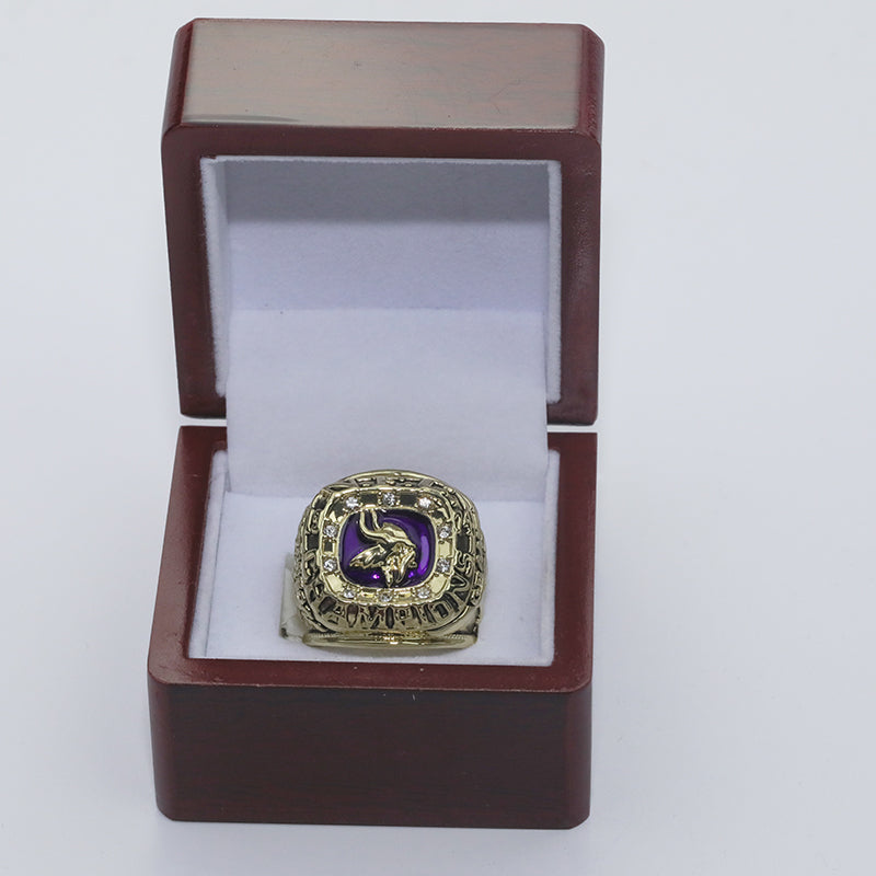 1974 NFL Minnesota Vikings Championship Replica Ring