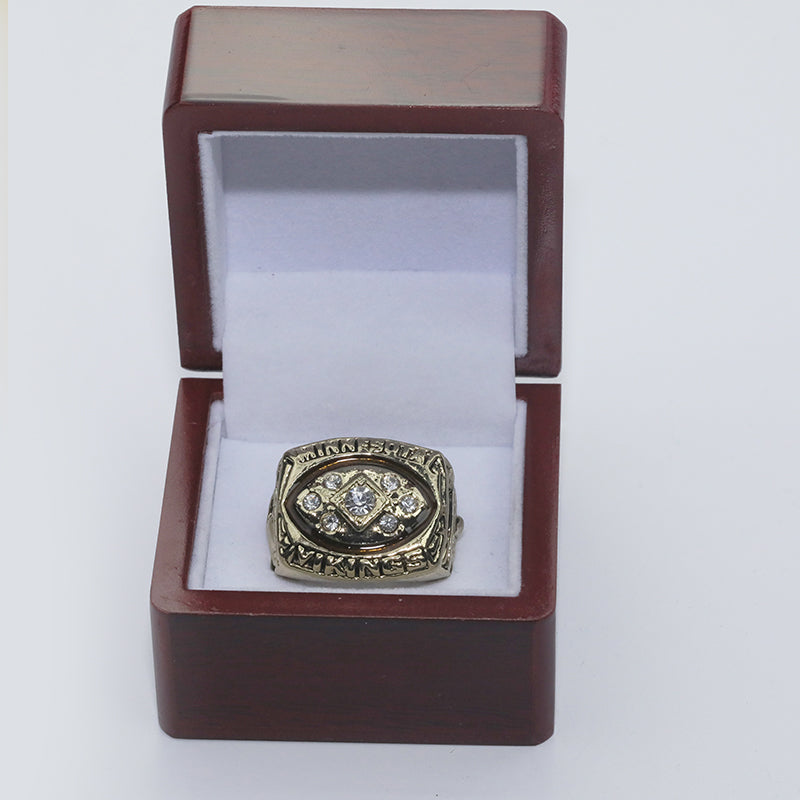 1976 NFL Minnesota Vikings Championship Replica Ring