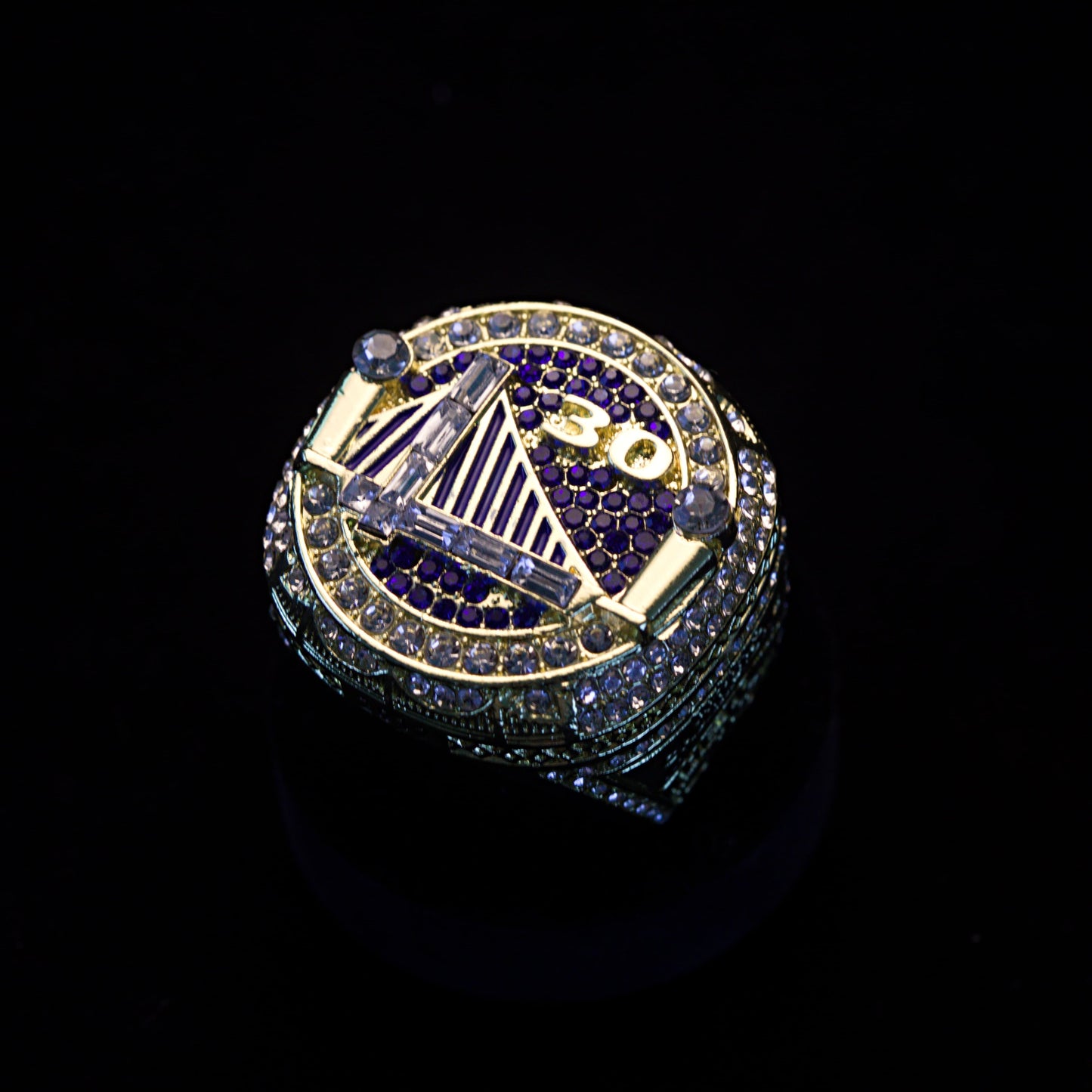 2018 NBA Golden State Warriors Championship Replica Ring Curry Edtion