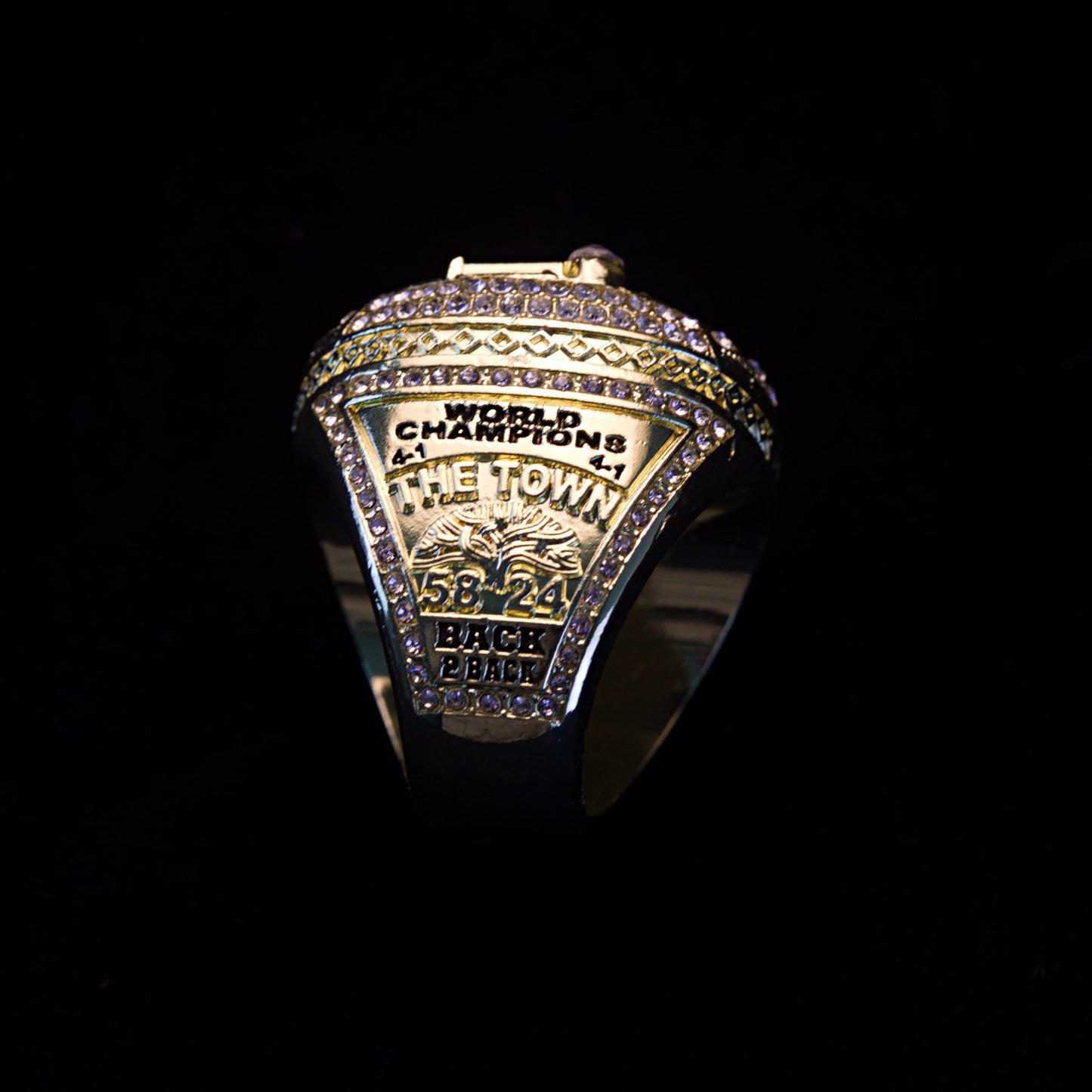 2018 NBA Golden State Warriors Championship Replica Ring Curry Edtion