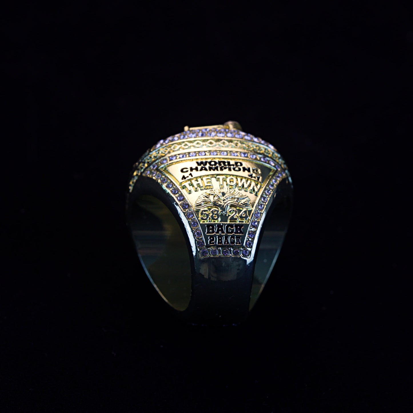 2018 NBA Golden State Warriors Championship Replica Ring Curry Edtion