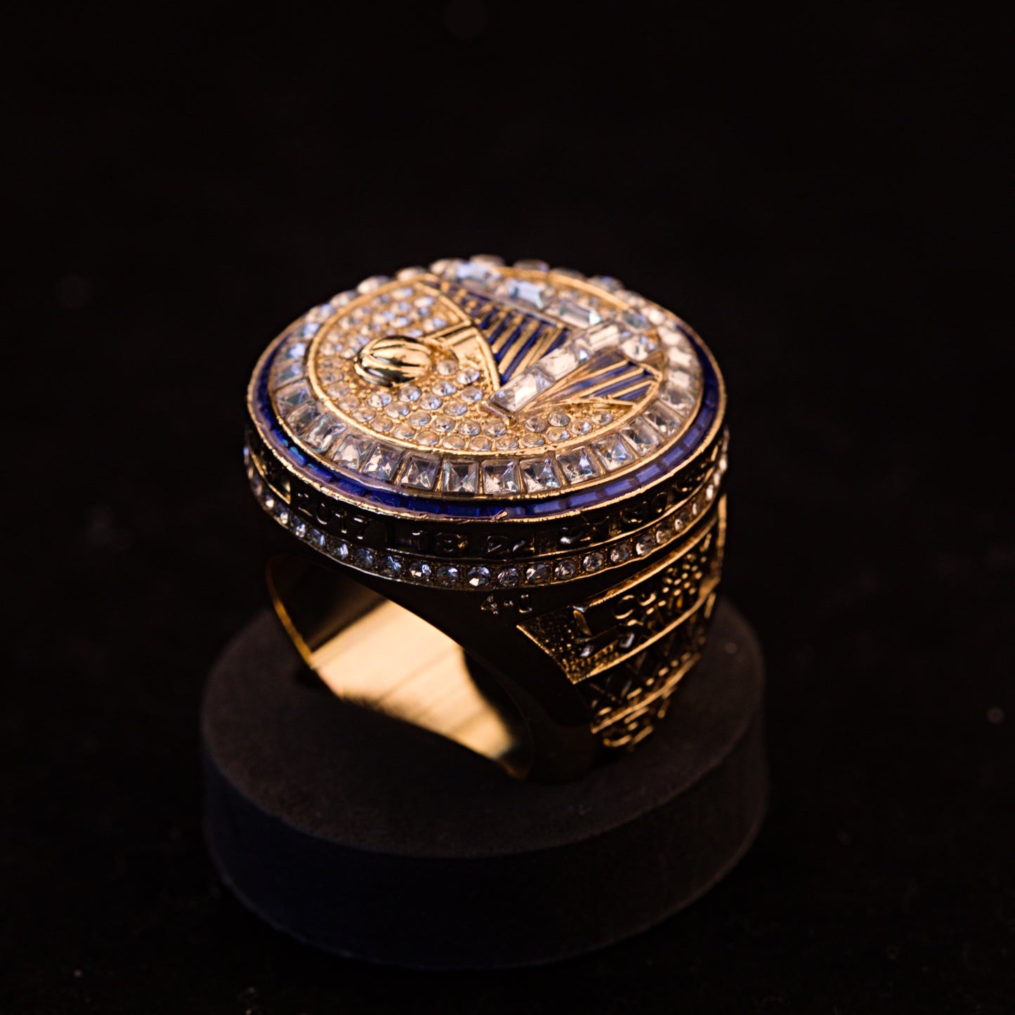 2017 NBA Golden State Warriors Championship Replica Ring Curry Edtion