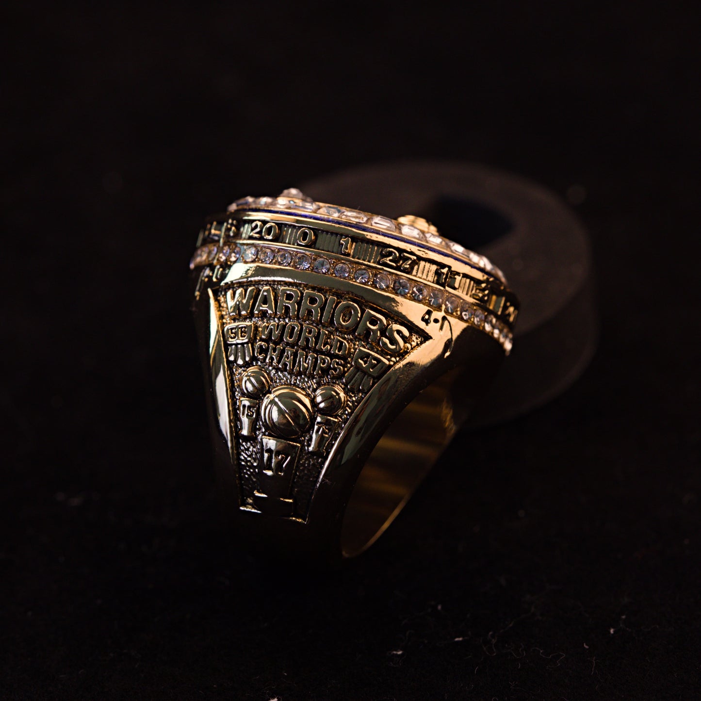 2017 NBA Golden State Warriors Championship Replica Ring Curry Edtion