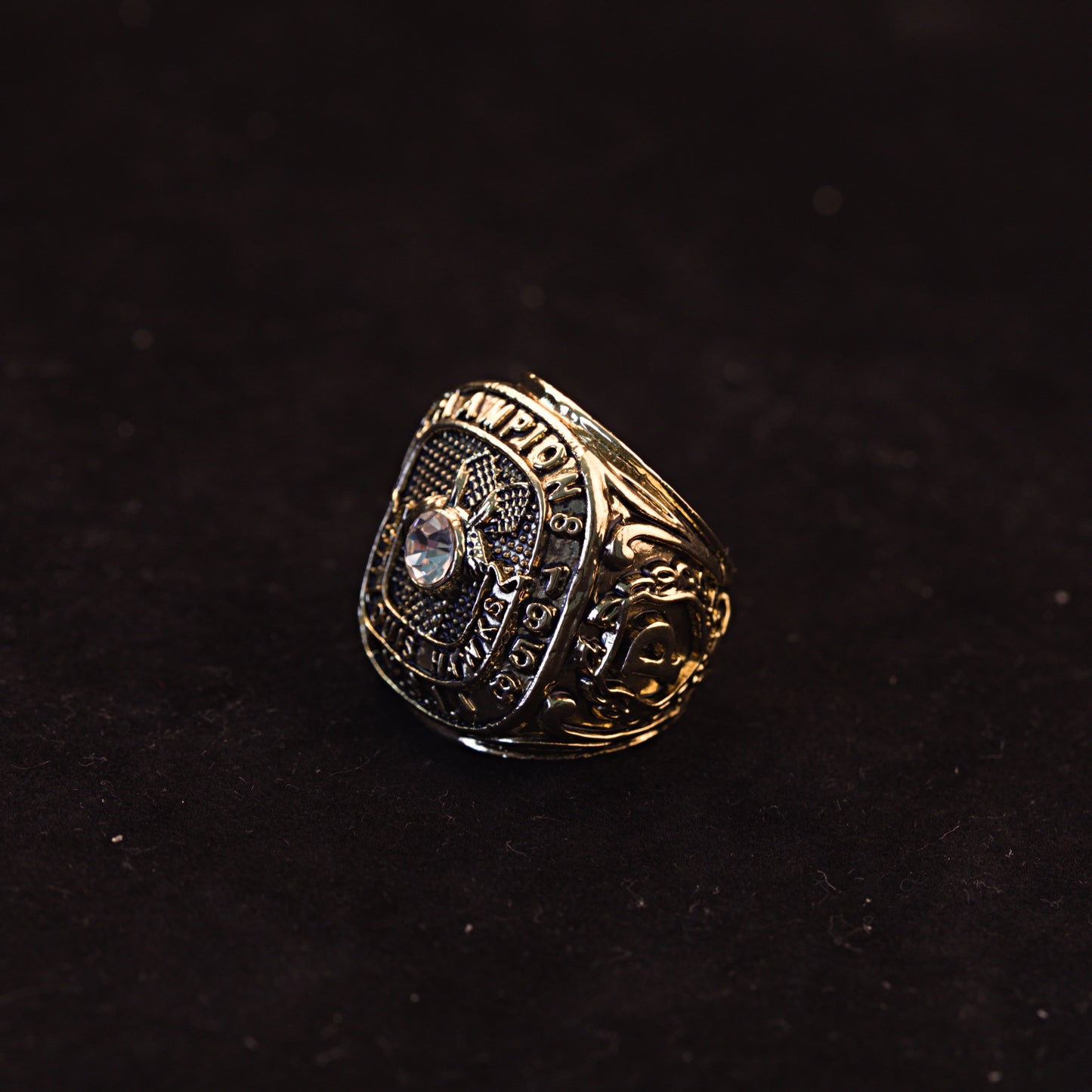 1958 NBA St. Louis Hawks Championship Replica Ring