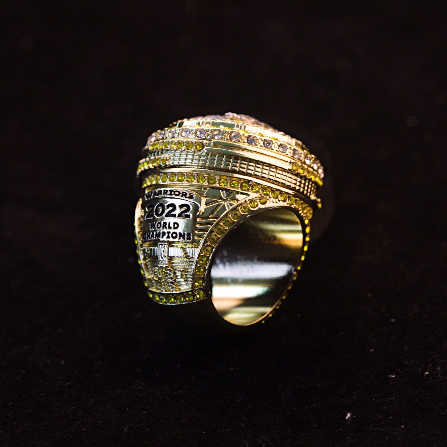 2022 NBA Golden State Warriors Championship Replica Ring