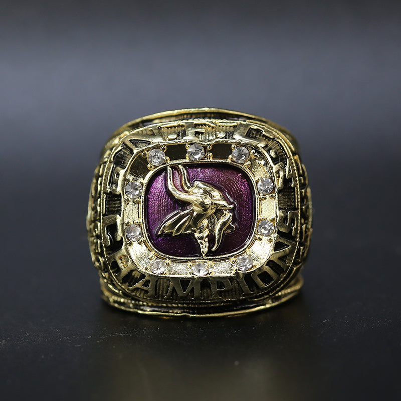 1974 NFL Minnesota Vikings Championship Replica Ring