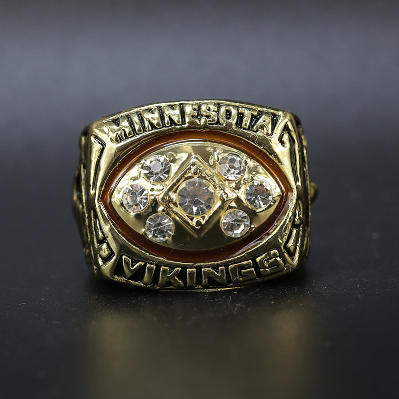 1976 NFL Minnesota Vikings Championship Replica Ring