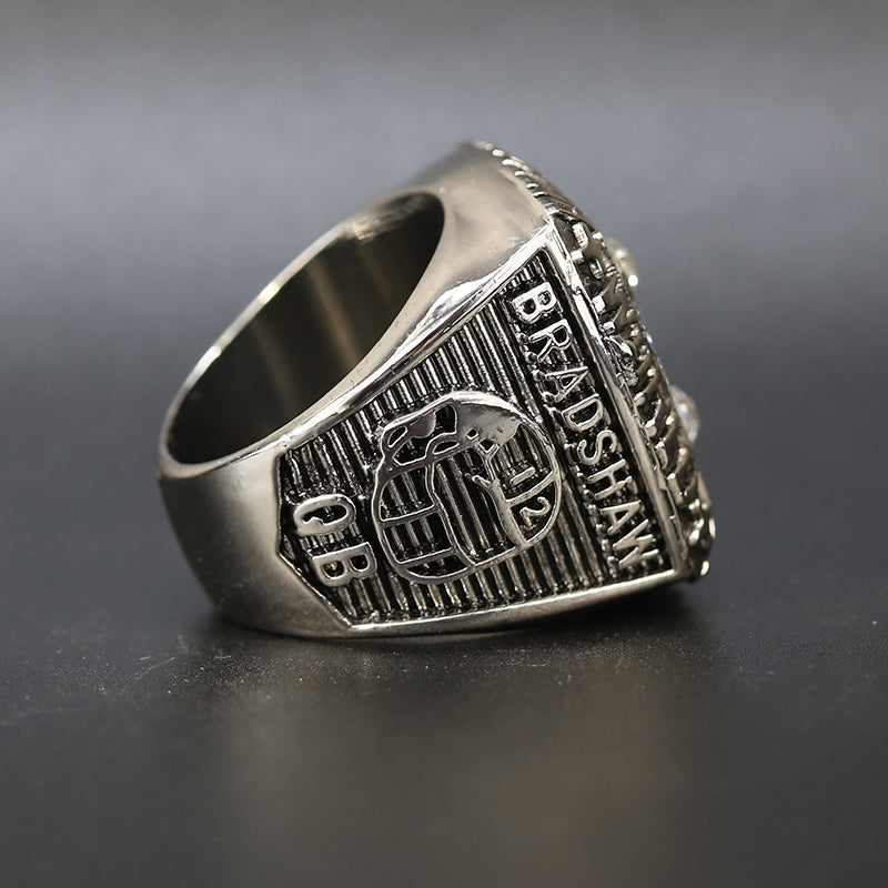 1978 NFL Pittsburgh Steelers Championship Replica Ring Silver Edition