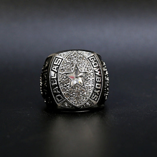 1992 NFL Dallas Cowboys Championship Replica Ring Silver Edtion