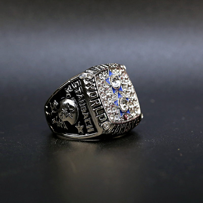 1977 NFL Dallas Cowboys Championship Replica Ring Silver Edtion