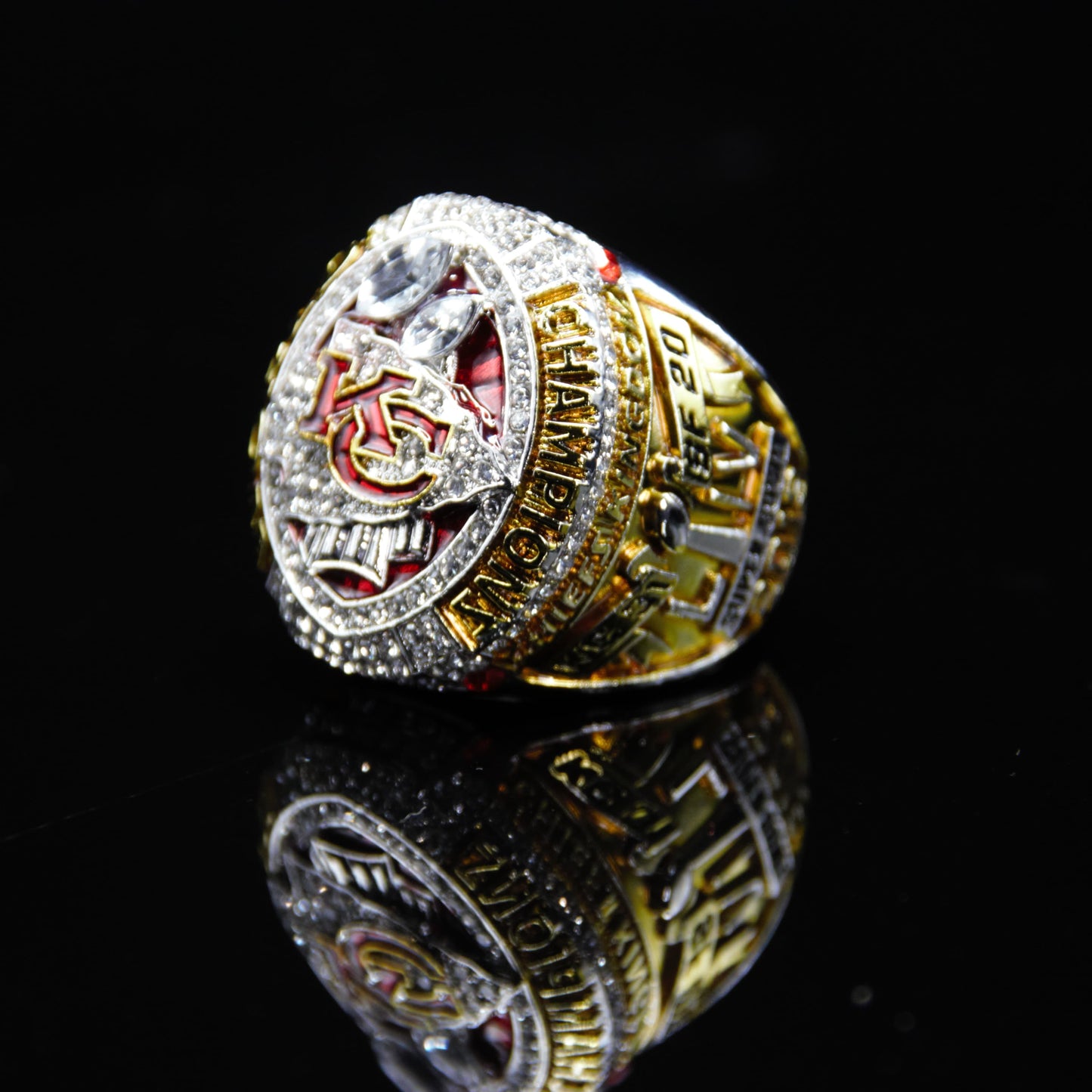 2019 NFL Kansas City Chiefs Championship Replica Ring