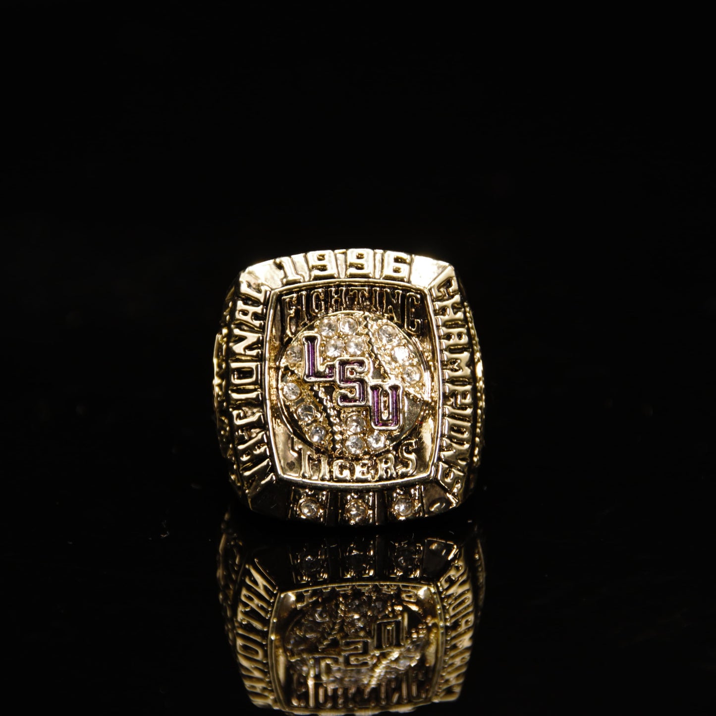 1996 NCAA LSU Louisiana State University Replica Championship Ring