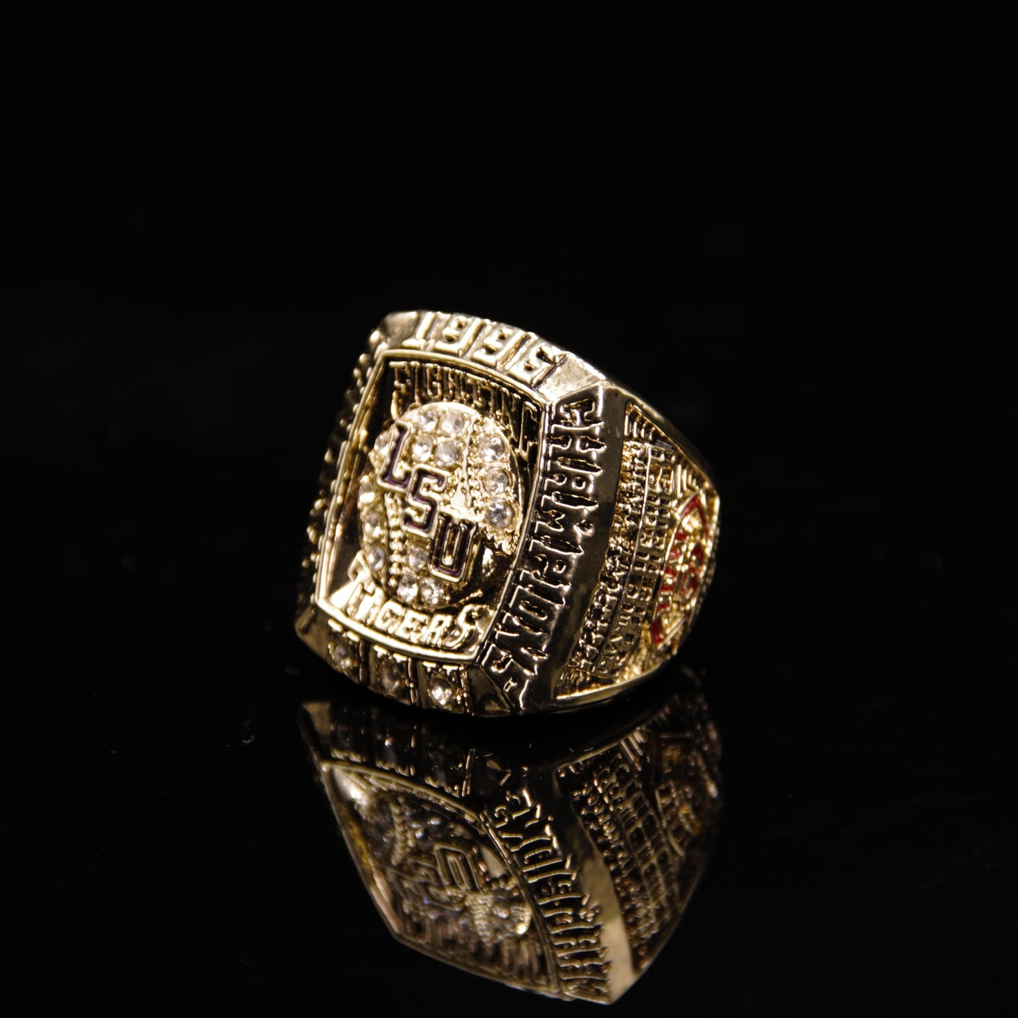 1996 NCAA LSU Louisiana State University Replica Championship Ring