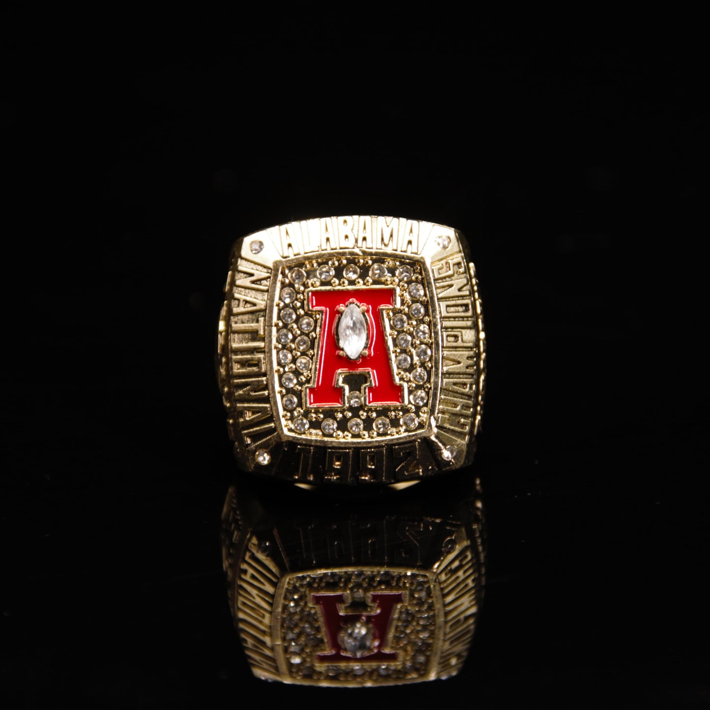 1992 NCAA Alabama Crimson Tide Team Replica Championship Ring