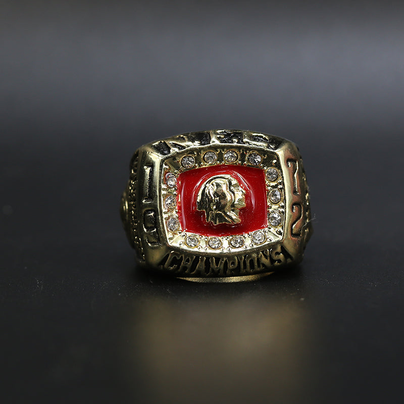 1972 NFL Washington Redskins Championship Replica Ring