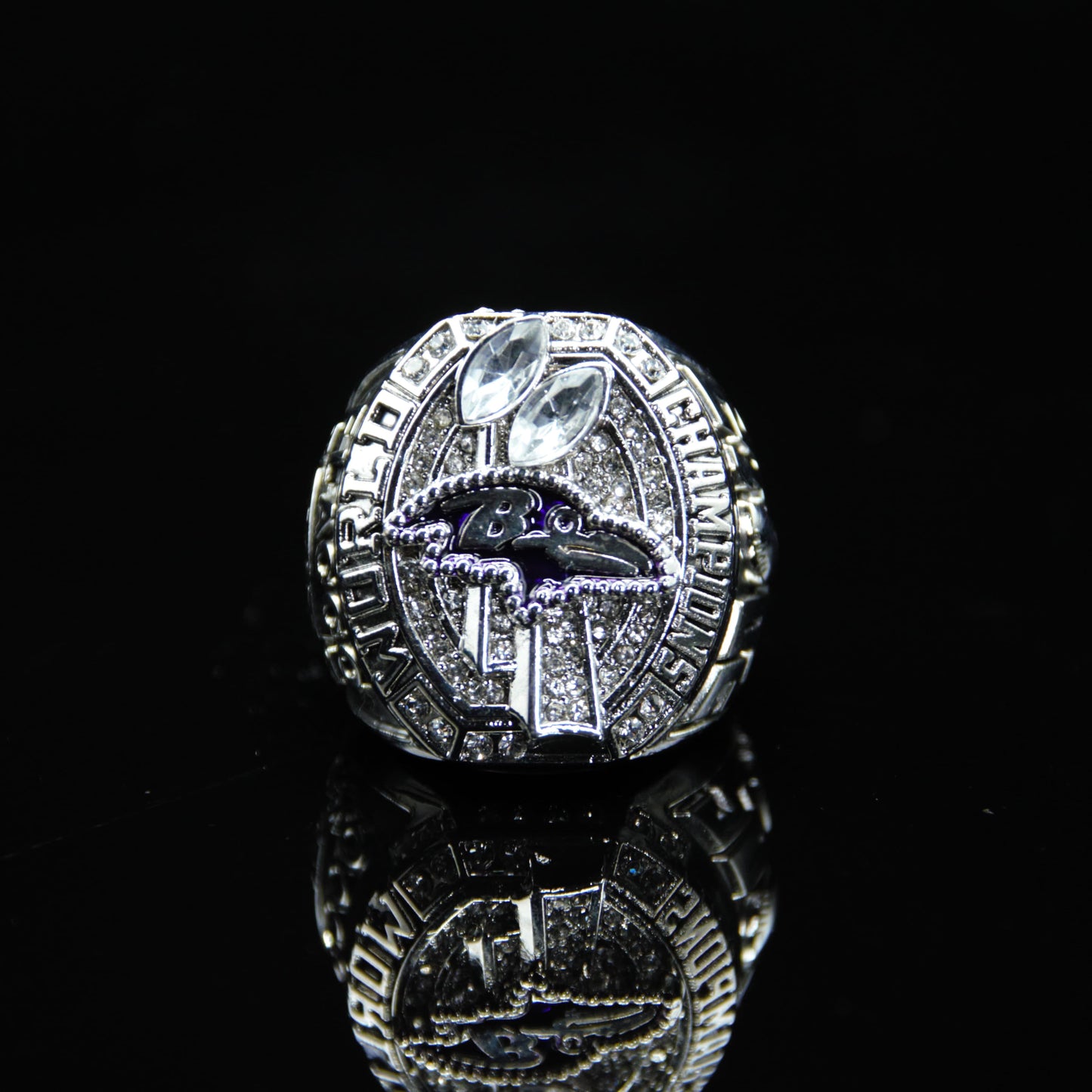 2012 NFL Baltimore Ravens Championship Replica Ring