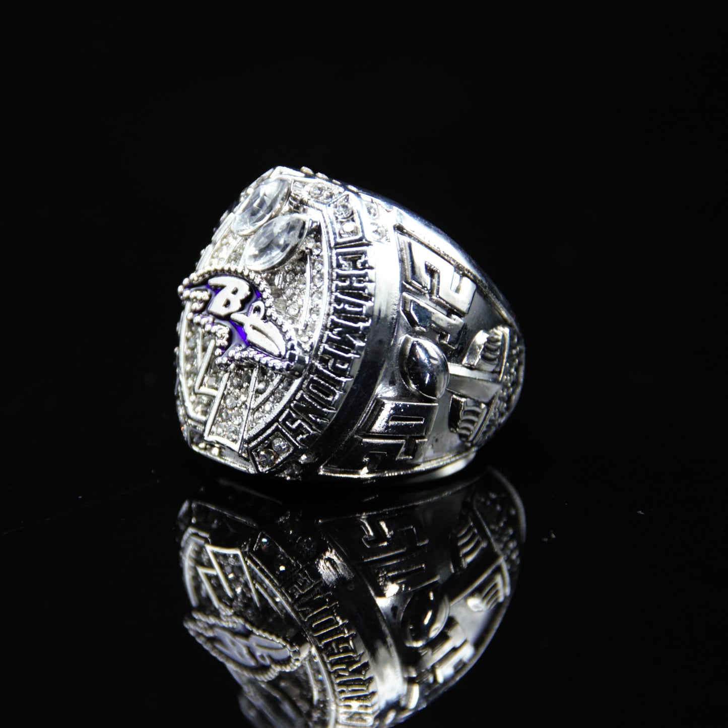 2012 NFL Baltimore Ravens Championship Replica Ring