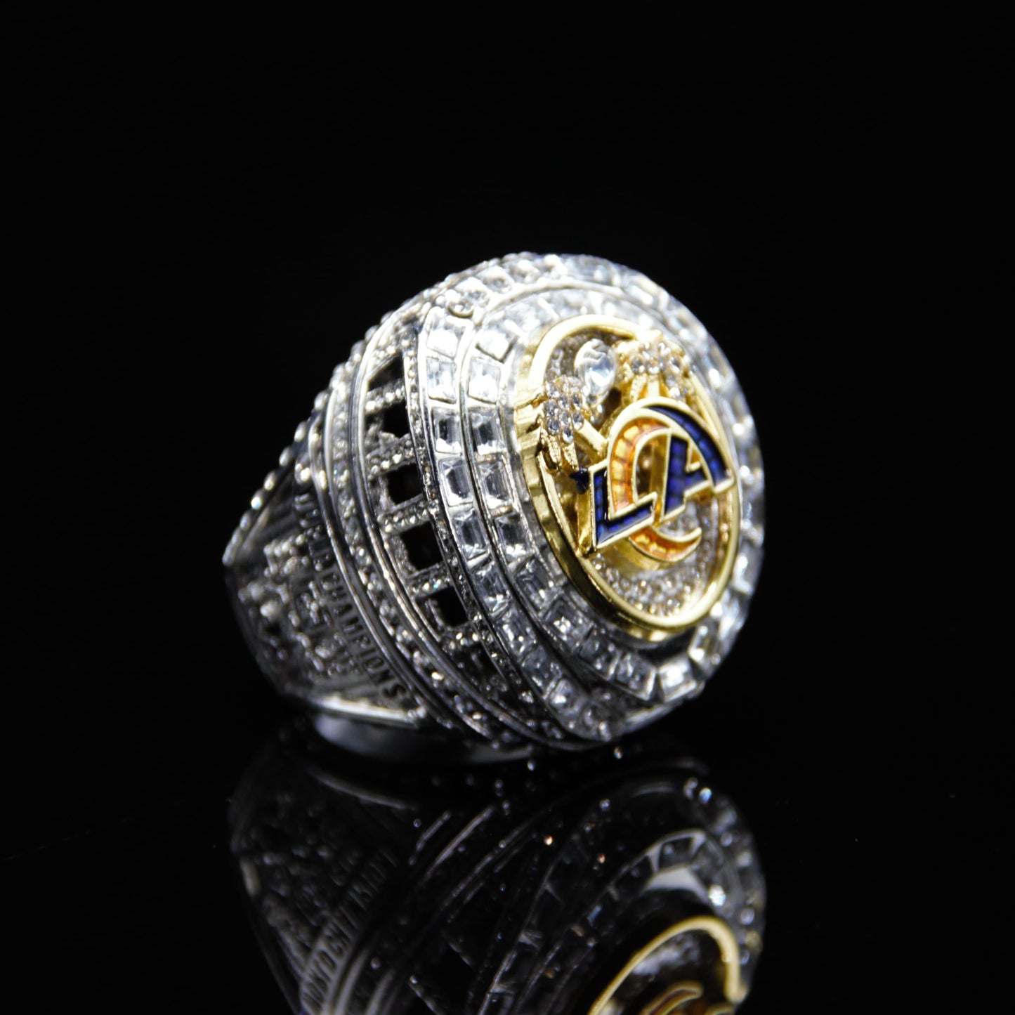 2021 NFL Los Angeles Rams Championship Replica Ring Donald Edtion