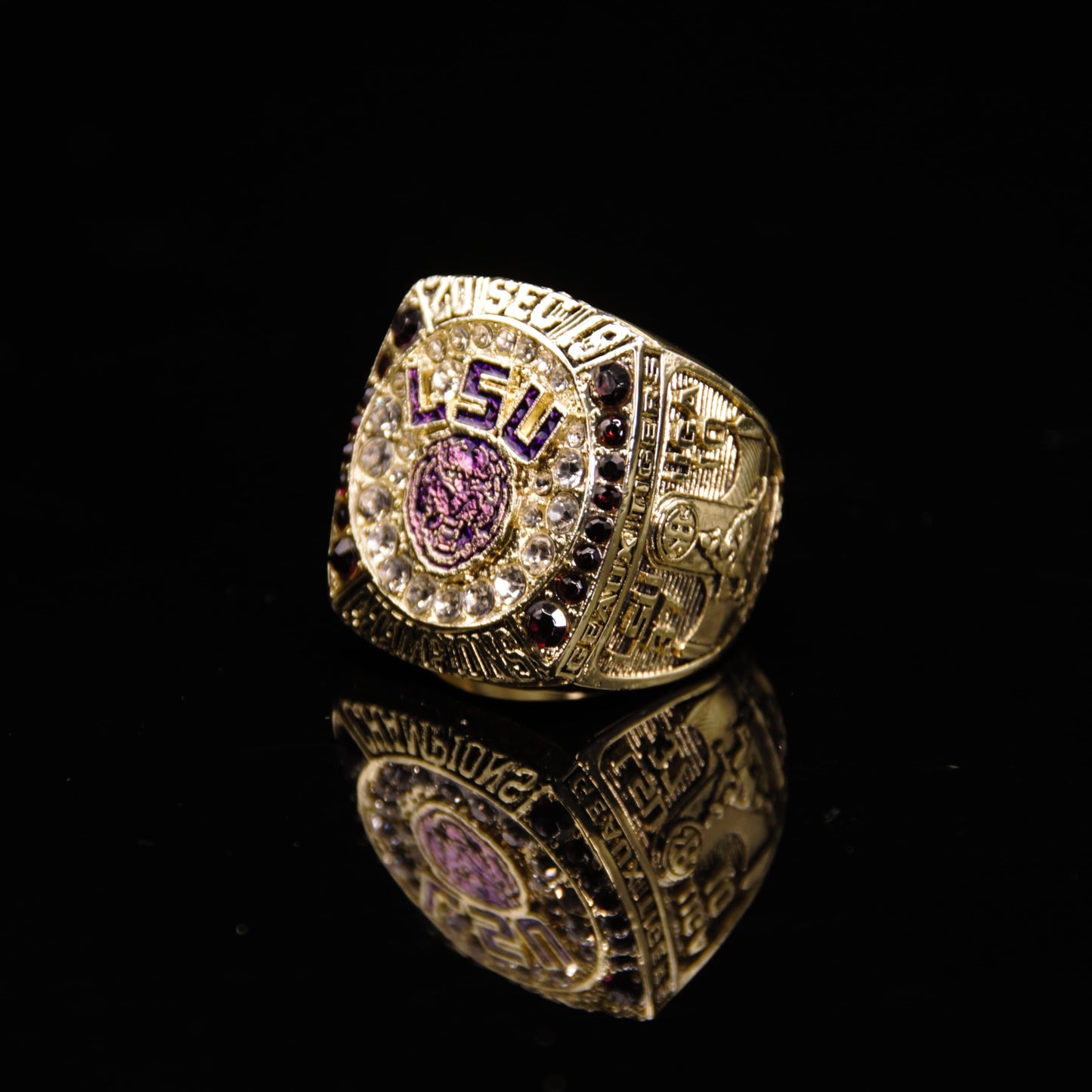 2019 SEC LSU Tigers Louisiana State University Replica Championship Ring