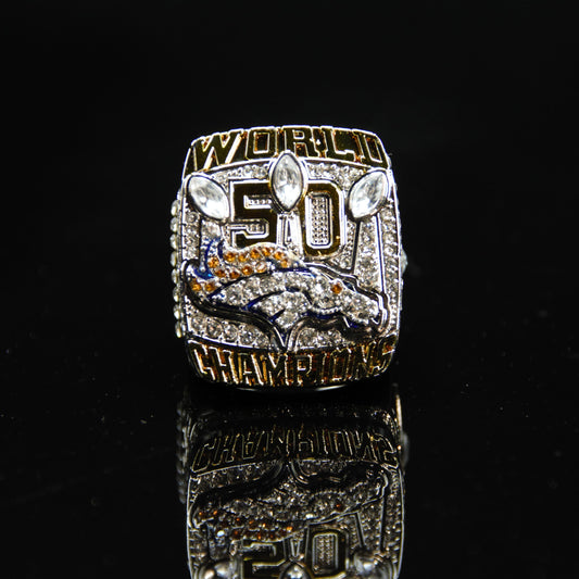 2015 NFL Denver Broncos Championship Replica Ring