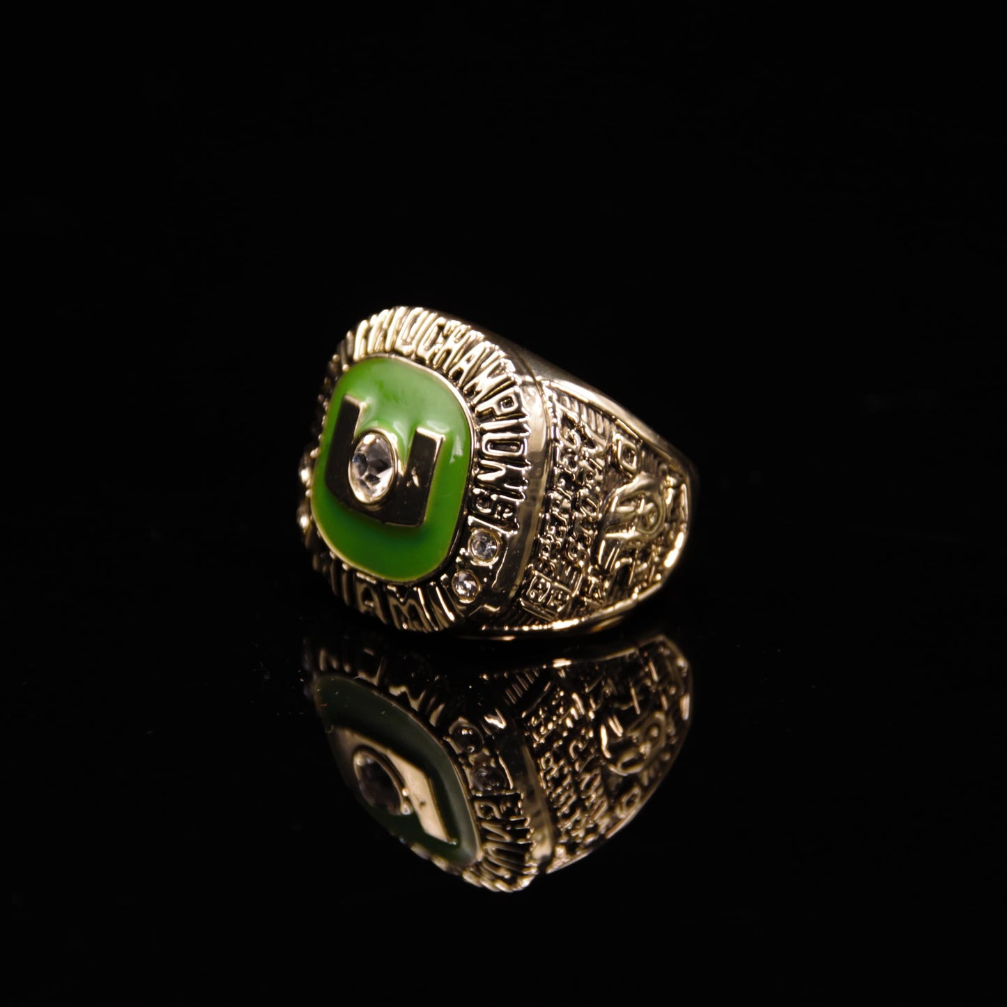 2001 Miami Hurricanes National Replica Championship Ring