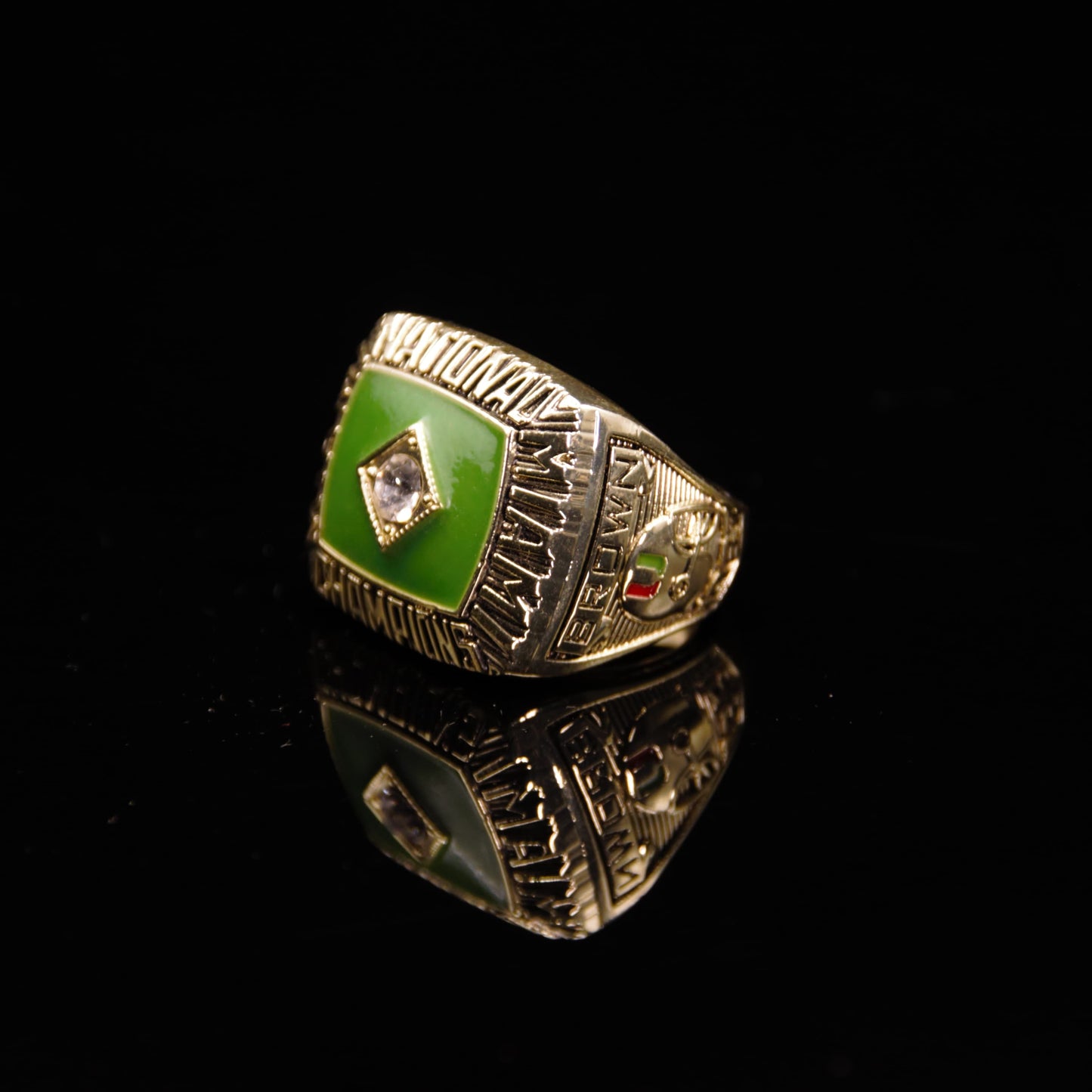 1987 Miami Hurricanes National Replica Championship Ring