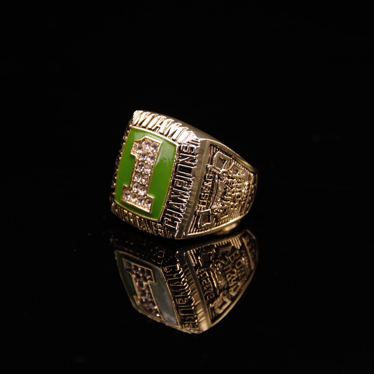 1989 Miami Hurricanes National Replica Championship Ring