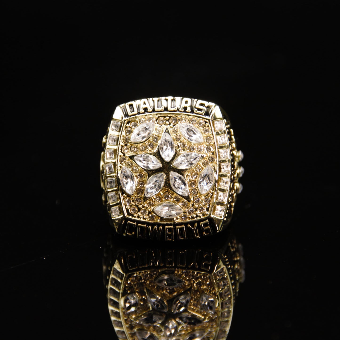 1995 NFL Dallas Cowboys Championship Replica Ring Golden Edtion