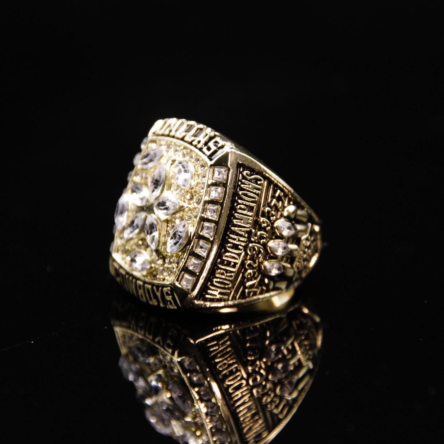 1995 NFL Dallas Cowboys Championship Replica Ring Golden Edtion