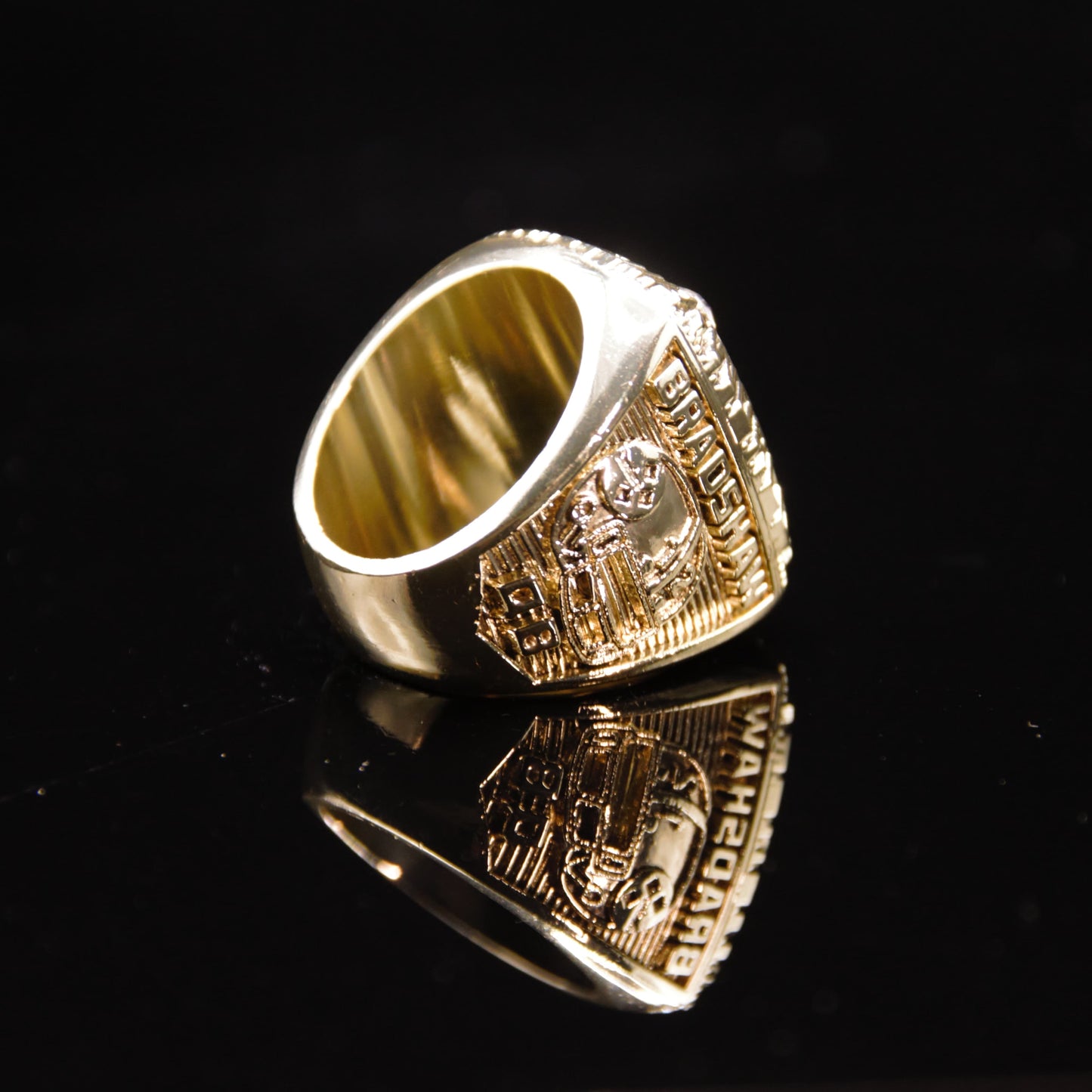 1978 NFL Pittsburgh Steelers Championship Replica Ring Golden Edition