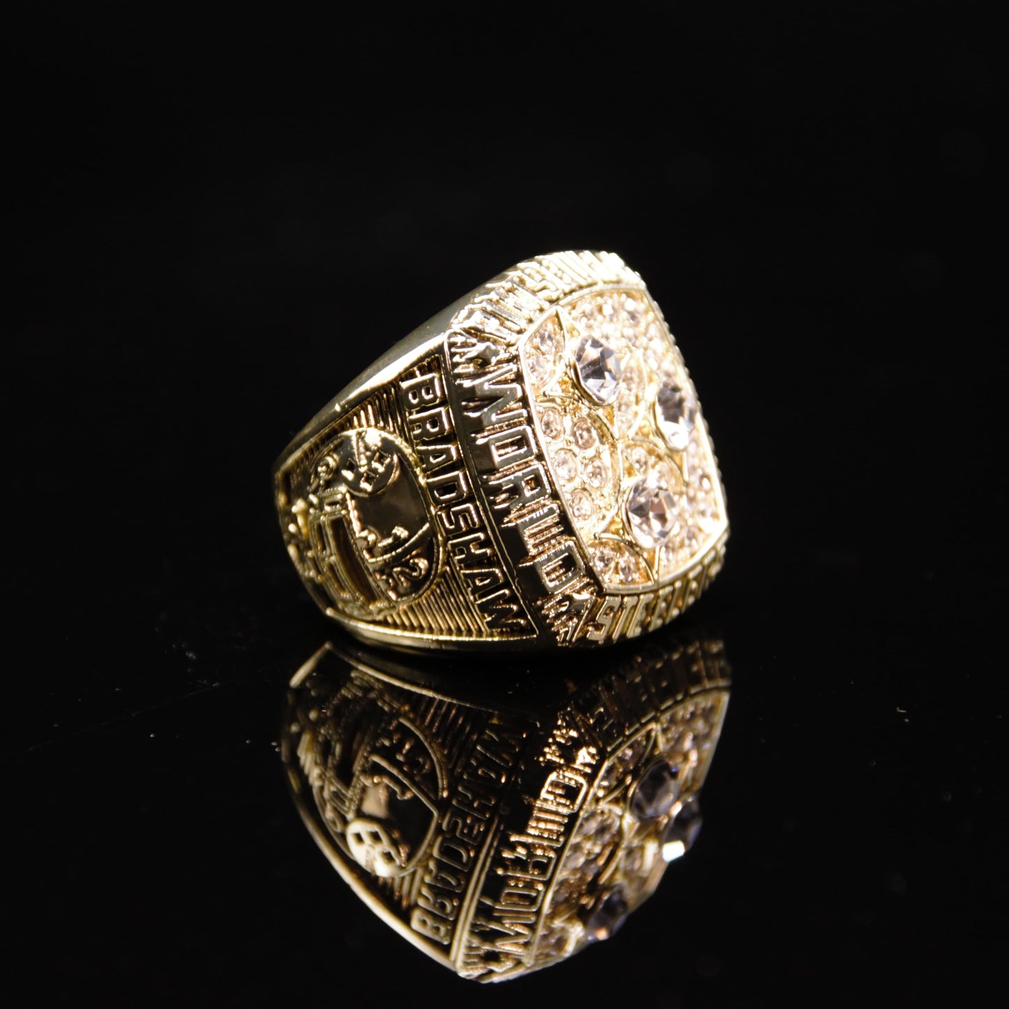 1978 NFL Pittsburgh Steelers Championship Replica Ring Golden Edition