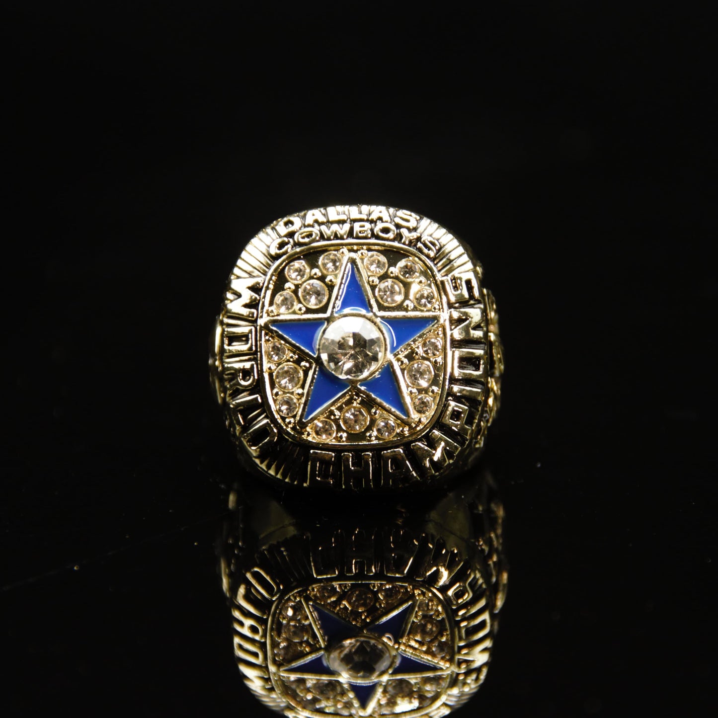 1971 NFL Dallas Cowboys Championship Replica Ring Golden Edtion