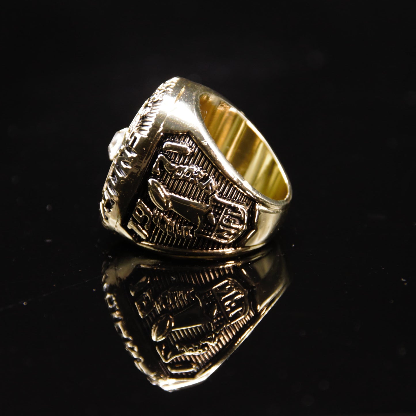 1971 NFL Dallas Cowboys Championship Replica Ring Golden Edtion