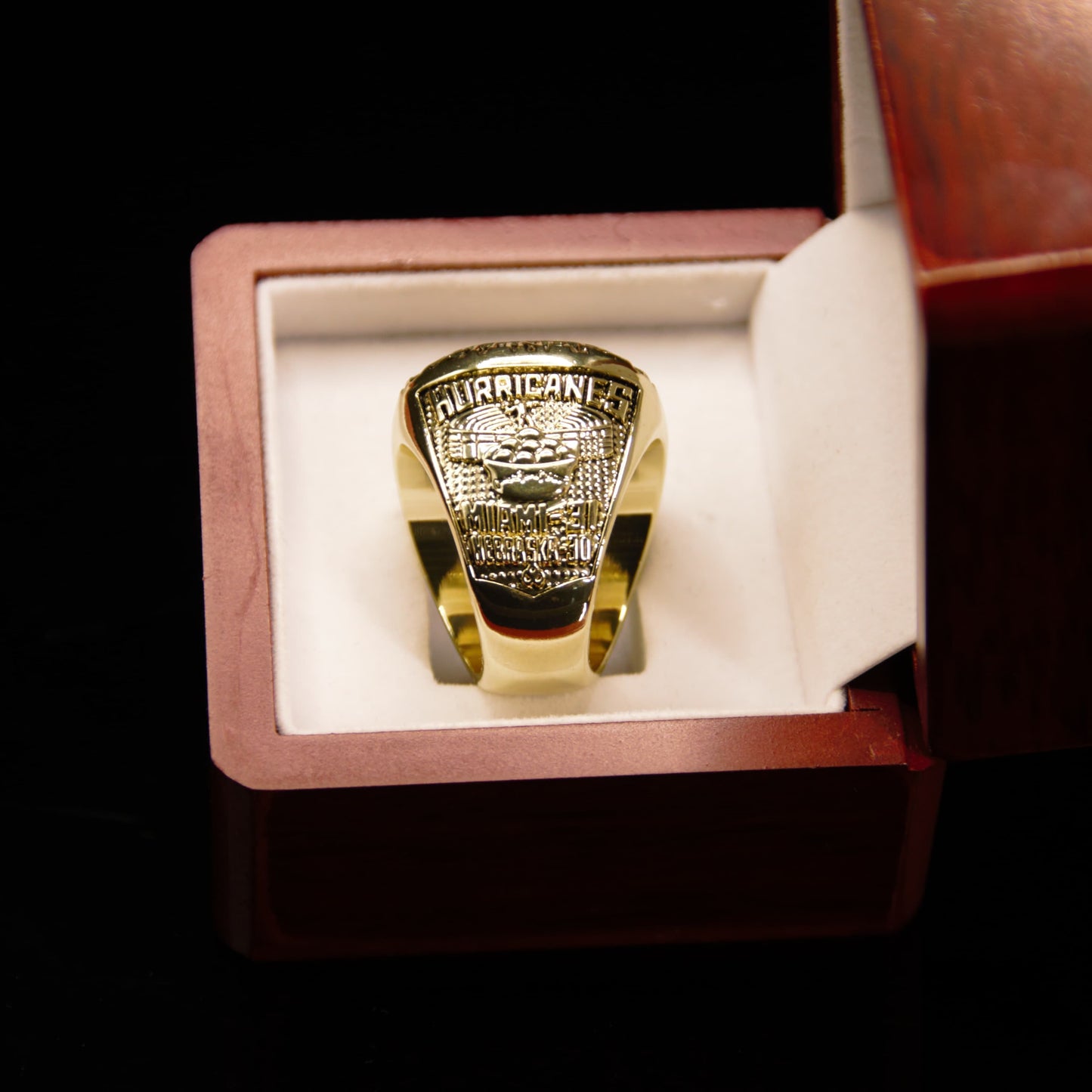 1983 Miami Hurricanes National Replica Championship Ring