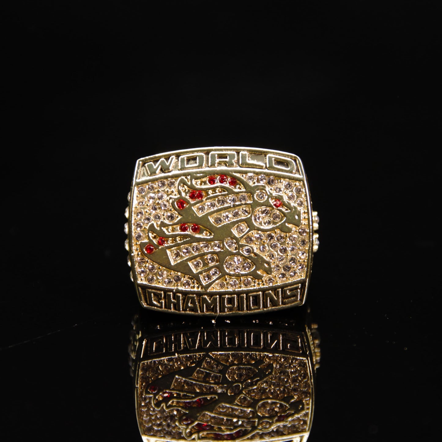 1998 NFL Denver Broncos Championship Replica Ring Elways Edtion