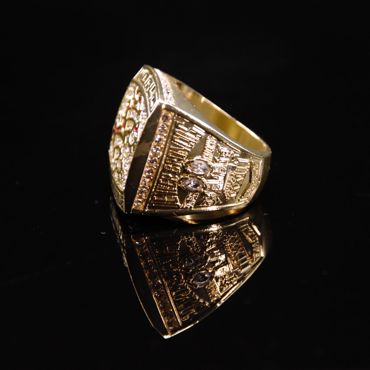 1998 NFL Denver Broncos Championship Replica Ring Elways Edtion