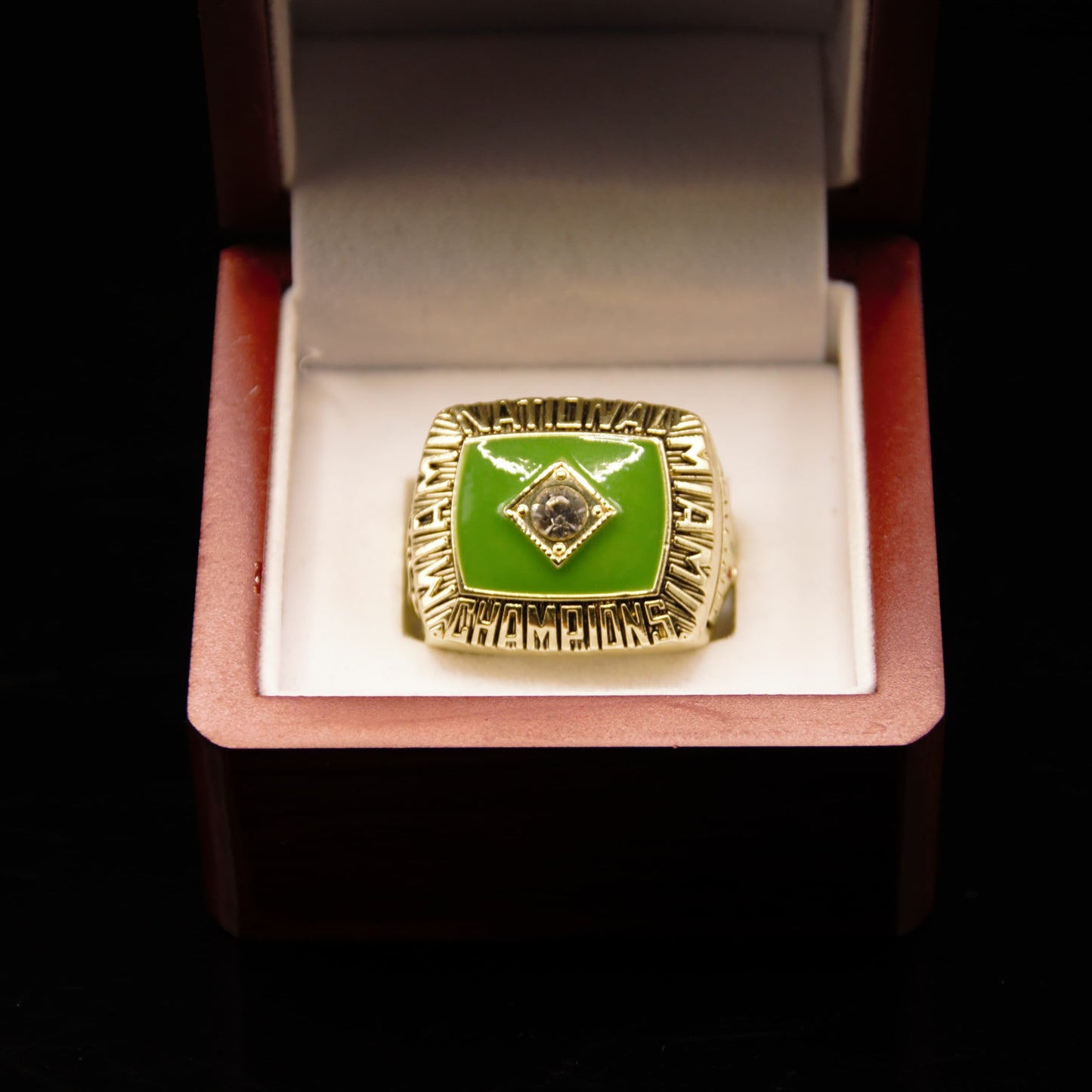 1987 Miami Hurricanes National Replica Championship Ring