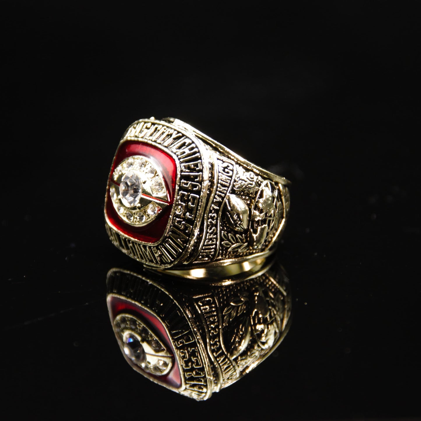 1969 NFL Kansas City Chiefs Championship Replica Ring