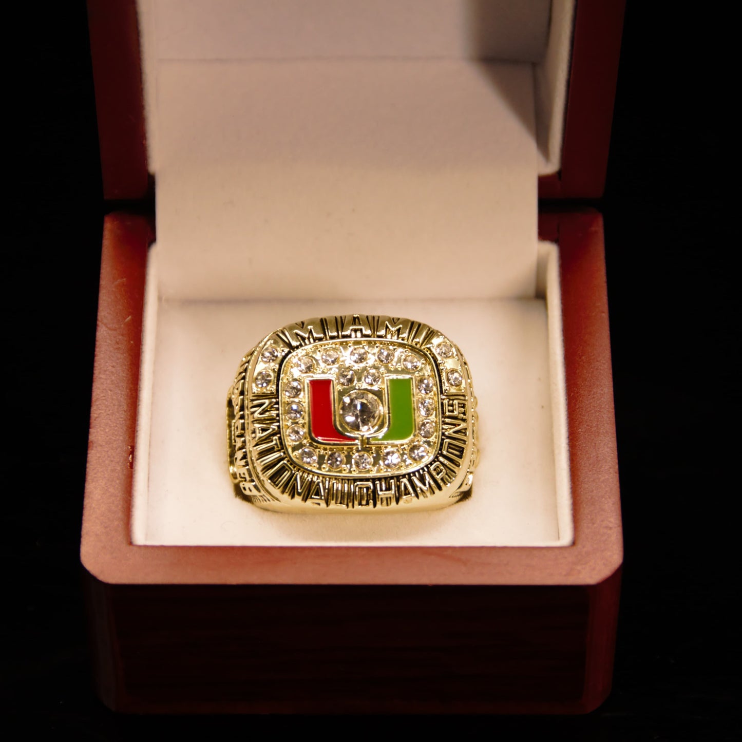 1991 Miami Hurricanes National Replica Championship Ring