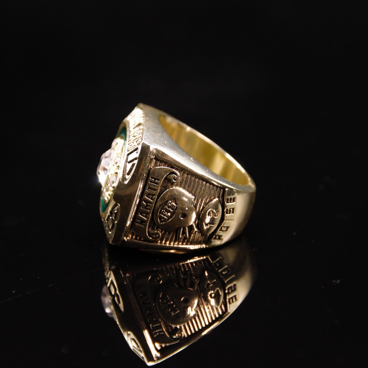 1968 NFL New York Jets Championship Replica Ring