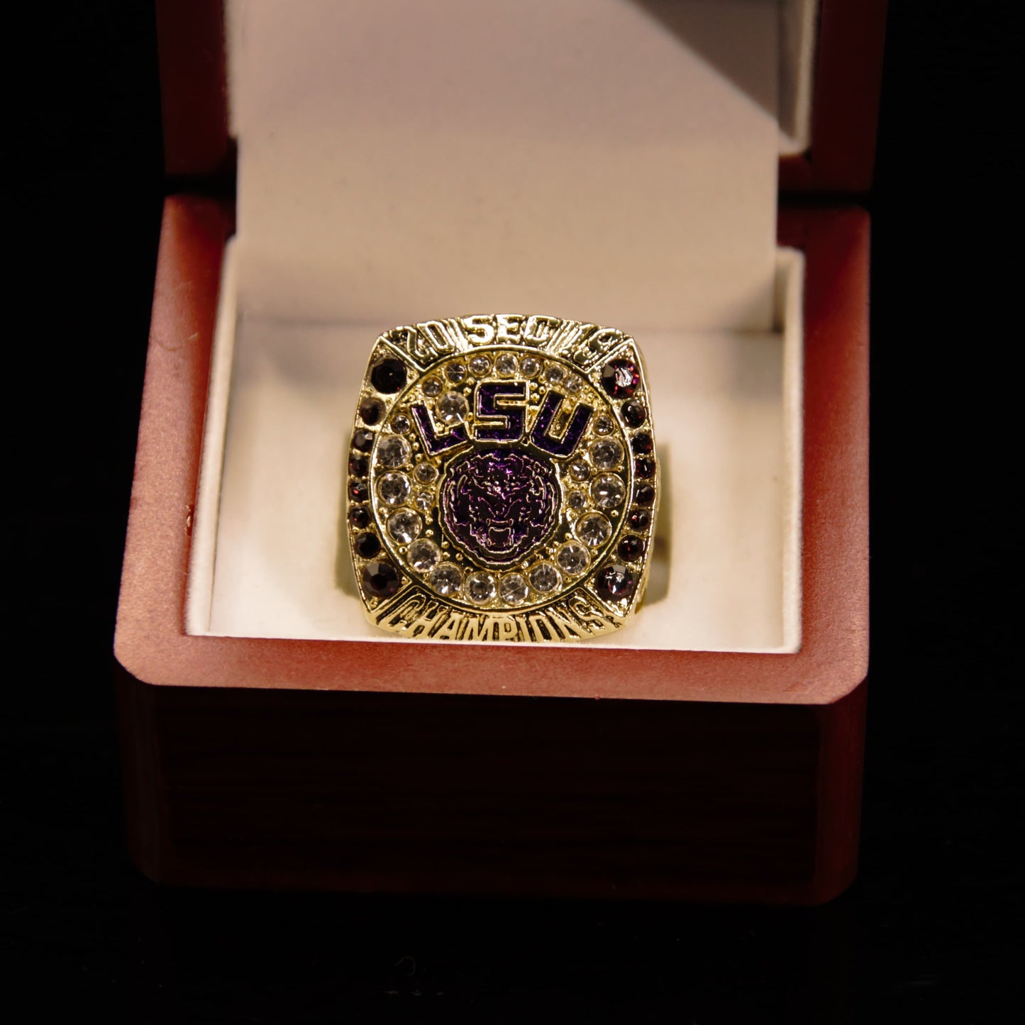 2019 SEC LSU Tigers Louisiana State University Replica Championship Ring