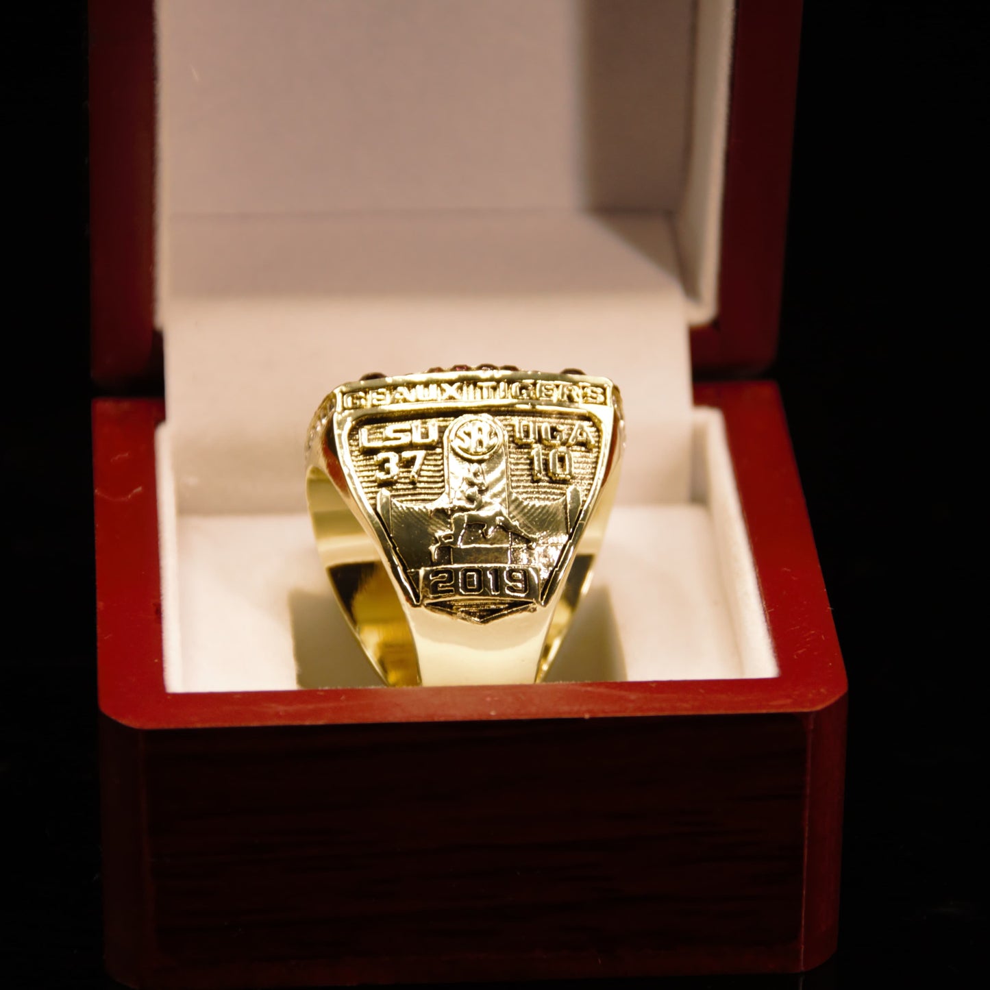 2019 SEC LSU Tigers Louisiana State University Replica Championship Ring